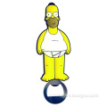 Simpson series funny Simpson family father mode silicone bottle opener key